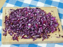 Mor Lahanalı Kaşık Salatası