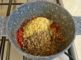 Bulgurlu Yeşil Mercimek Çorbası