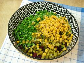 Pancarlı Mercimek Salatası