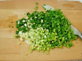 Sütlü Yeşil Soğan Kavurması