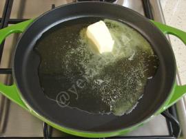 Sütlü Yeşil Soğan Kavurması