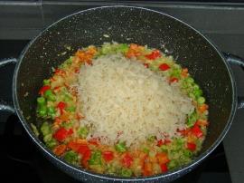 Patlıcanlı Nohutlu Pilav