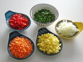 Sebzeli Pirinç Çorbası