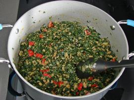 Kıymalı Ispanak Graten