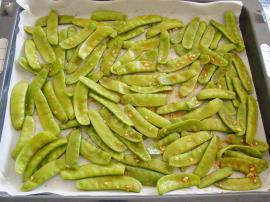 Fırında Yaprak Bezelye