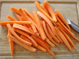 Fırınlanmış Havuç Mezesi