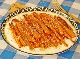 Tadan Herkesin Çok Beğeneceği Enfes Bir Lezzet : Fırınlanmış Havuç Mezesi