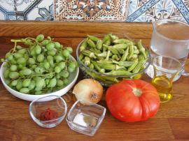 Koruklu Bamya Yemeği