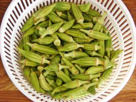 Koruklu Bamya Yemeği