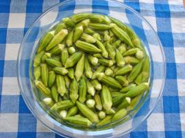 Koruklu Bamya Yemeği