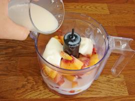 Şeftalili Milkshake