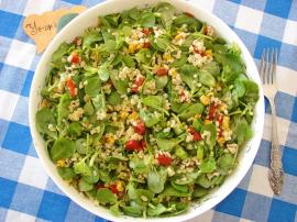 Semizotlu Bulgur Salatası