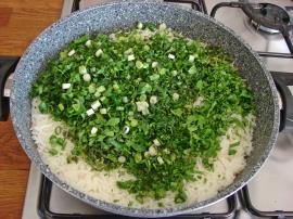 Zeytinyağlı Yeşil Pilav