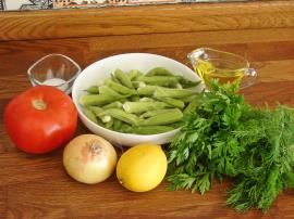 Bamya Salatası