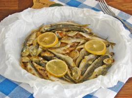 Fırında Mısır Unlu İstavrit