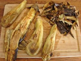 Fırında Patlıcan Közleme