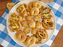 Mahlepli Tuzlu Kurabiye