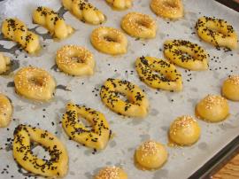 Mahlepli Tuzlu Kurabiye