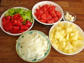 Fırında Sebzeli Et Yemeği