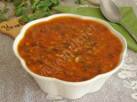 Ana Yemek Doyuruculuğunda Nefis Bir Çorba Tarifi : Semizotlu Kırmızı Mercimek Çorbası