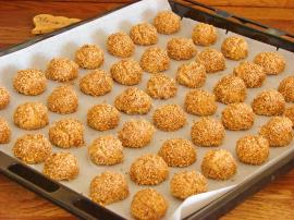 Sirkeli Susamlı Kurabiye