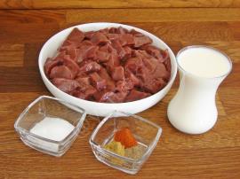 Süt İle Ciğer Marinesi