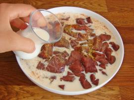 Süt İle Ciğer Marinesi