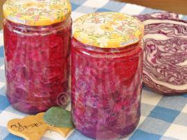 Lokanta Usulü Mor Lahana Turşusu