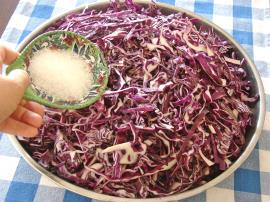 Susuz Mor Lahana Turşusu