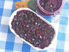 Rengiyle Ve Lezzetiyle Yemelere Doyamayacağınız Nefis Bir Reçel Tarifi : Pancar Reçeli