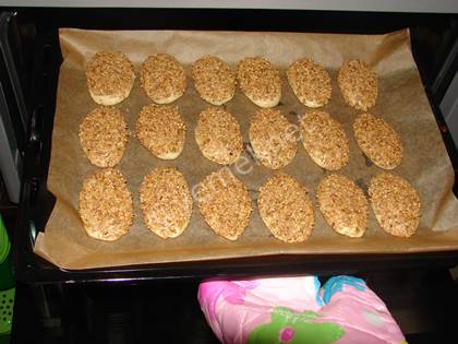 Mahlepli Susamlı Kurabiye (Tuzlu)