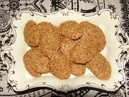 Mahlepli Susamlı Kurabiye (Tuzlu)