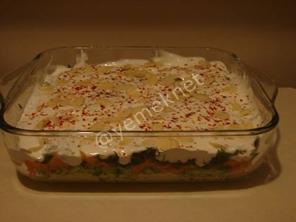 Renkli Patates Pastası