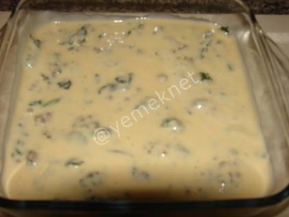 Ispanaklı Kıymalı Graten