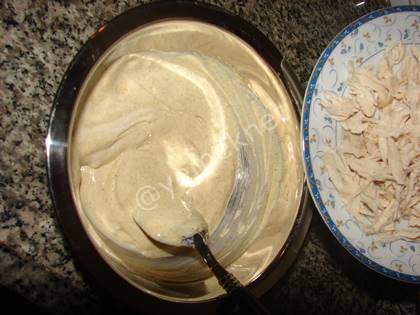 Körili Tavuk Salatası