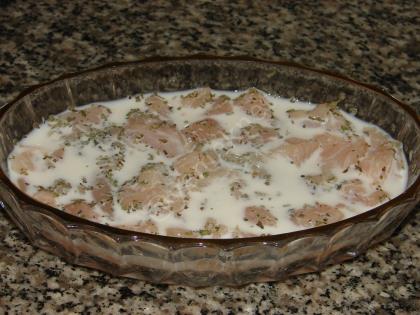 Çörek Otlu, Susamlı Tavuk Sote (Yağsız, Sütle Marine Edilmiş)