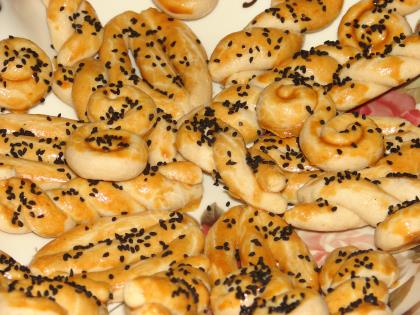 Çörek Otlu Mahlepli Kurabiye (Tuzlu)