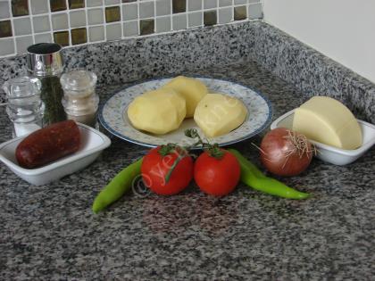 Hamursuz Patates Pizzası