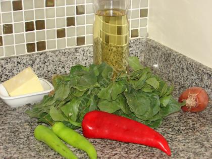 Hamursuz Ispanaklı Pizza