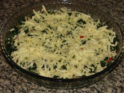 Hamursuz Ispanaklı Pizza