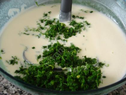 Ispanaklı Yeşil Krep