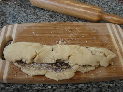 Rulo Kurabiye (Kakaolu, Hindistan Çevizli) (Tatlı)