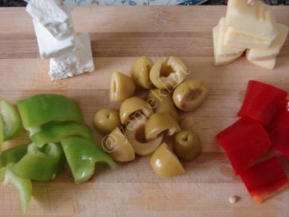 Süslü Krep Kanepeler