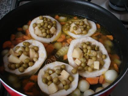 Zeytinyağlı Kereviz Dolması