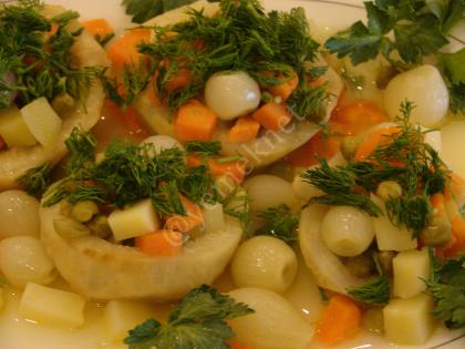 Zeytinyağlı Kereviz Dolması