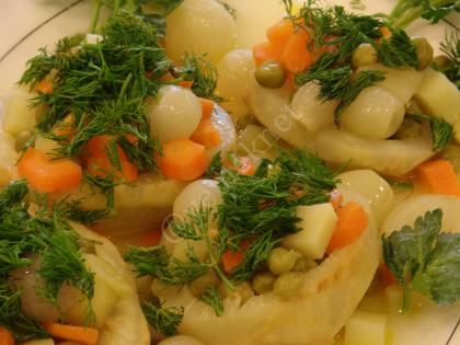 Zeytinyağlı Kereviz Dolması