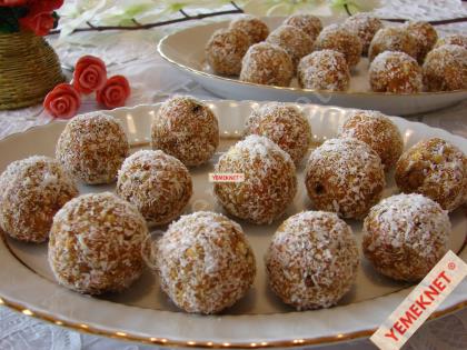 Bisküvili Havuç Topları