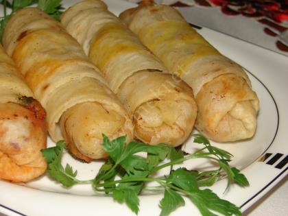 Çift Katlı Paçanga Böreği (Sucuklu, Kaşarlı)