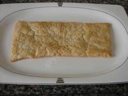 Çilekli Milföy Pasta