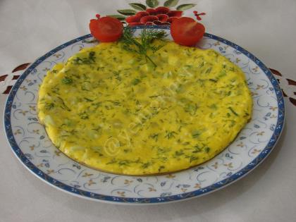 Kabaklı Dereotlu Omlet